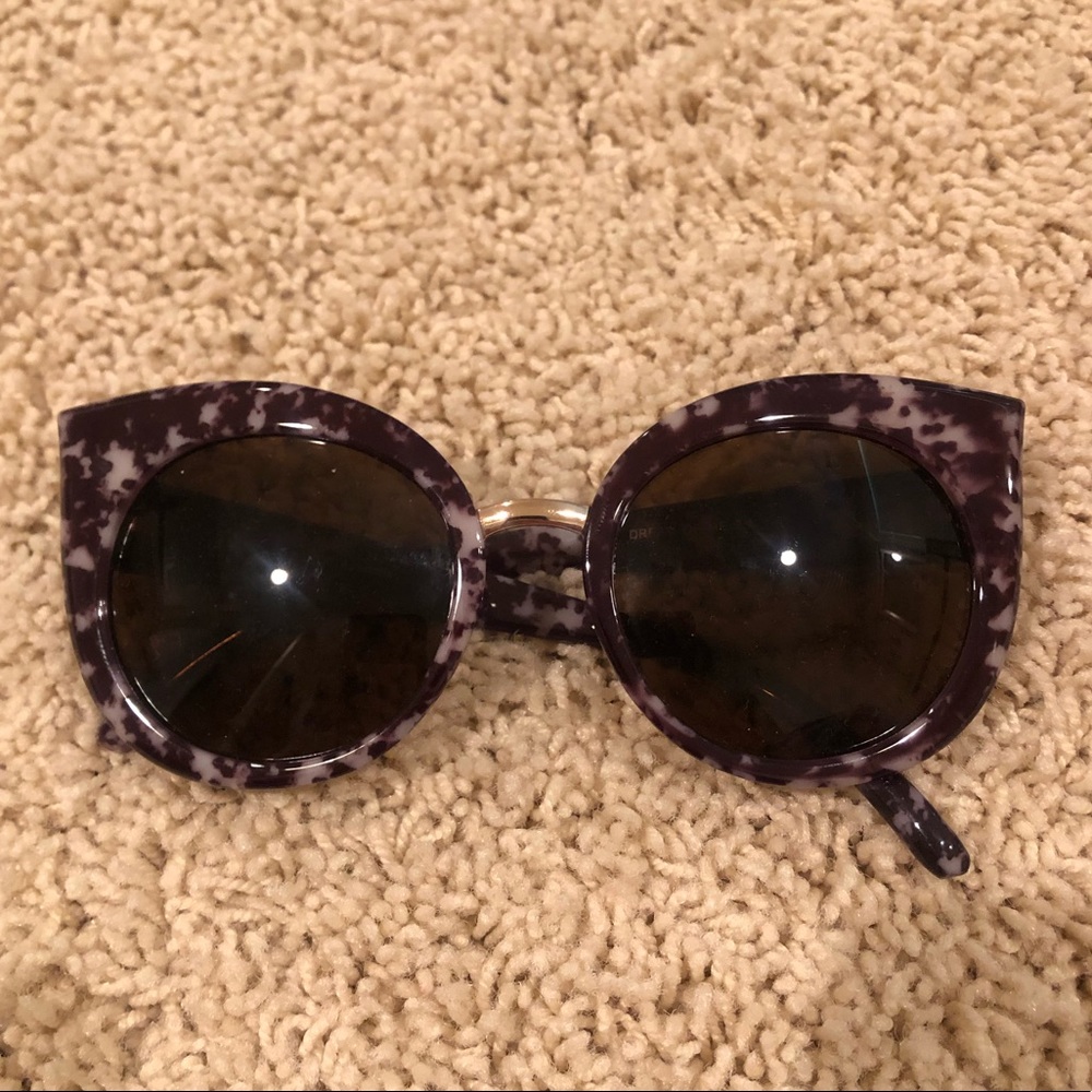 Quay Australia Tortoise Cat Eye Sunglasses